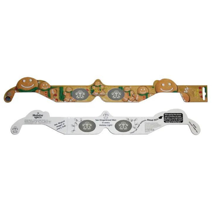 Holiday 3D Light Glasses | Gingerbread Man Holiday 3D Light Glasses | Gingerbread Man