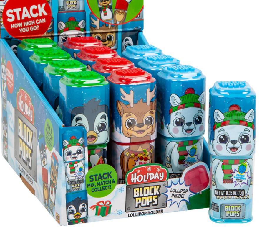 Holiday Block Pops Holiday Block Pops