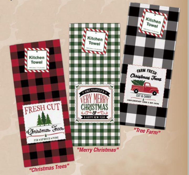 Holiday Kitchen Towels 100% Cotton Holiday Kitchen Towels 100% Cotton