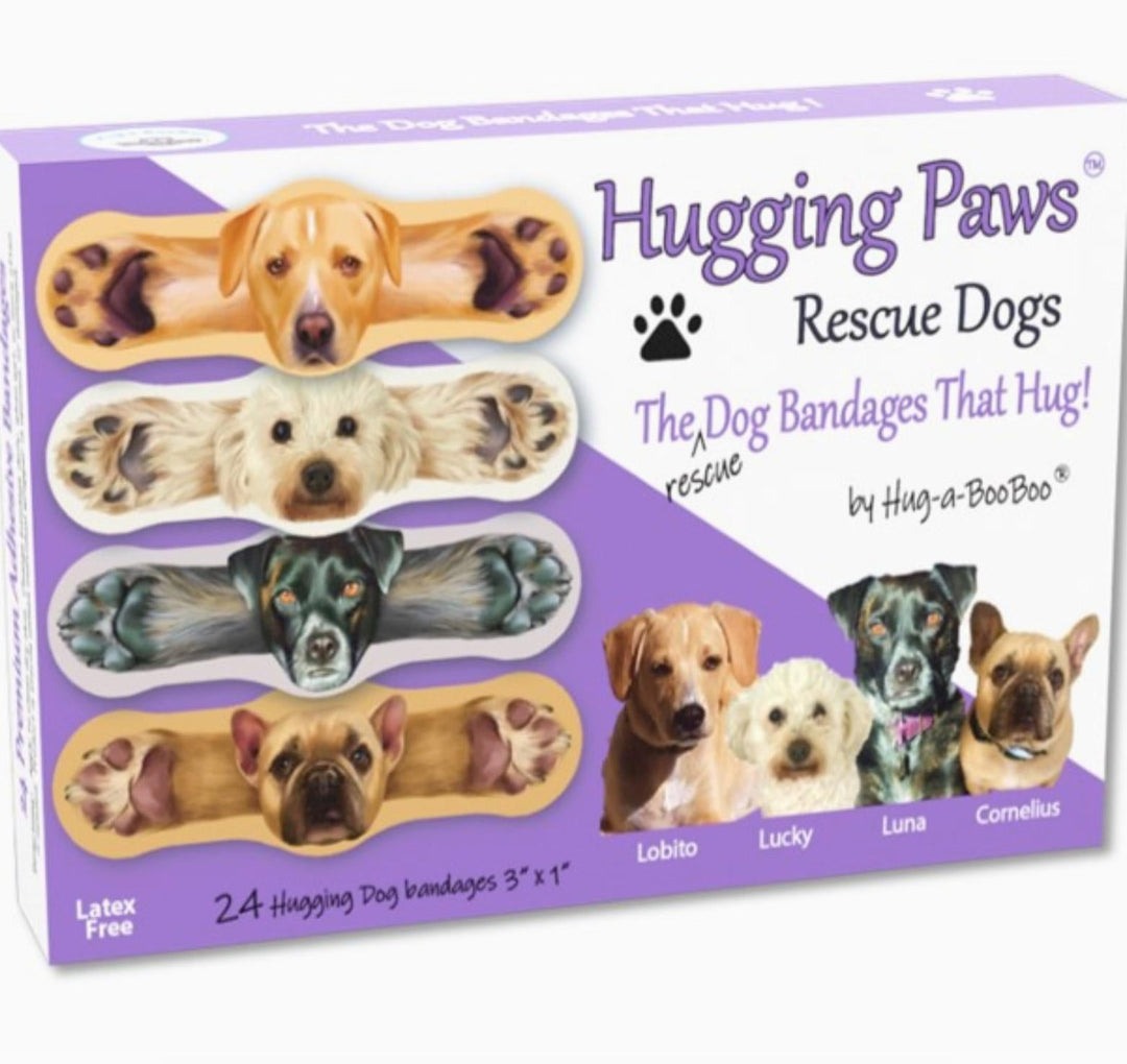 Hug-a-BooBoo "Hugging Paws Rescue Dogs" Bandages