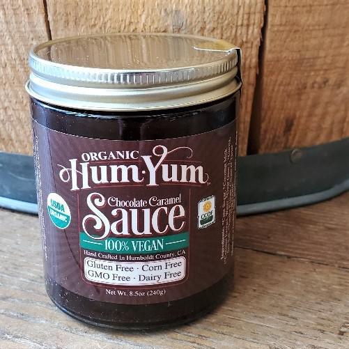 Hum Yum Organic Chocolate Caramel Sauce | Vegan Hum Yum Organic Chocolate Caramel Sauce | Vegan