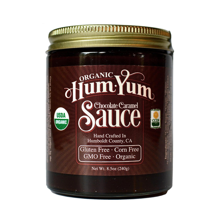 Hum Yum Organic Chocolate Caramel Sauce | Vegan Hum Yum Organic Chocolate Caramel Sauce | Vegan