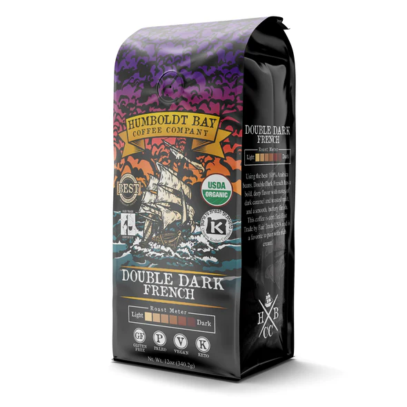 Humboldt Bay Coffee Co. | Organic Double Dark French Humboldt Bay Coffee Co. | Organic Double Dark French
