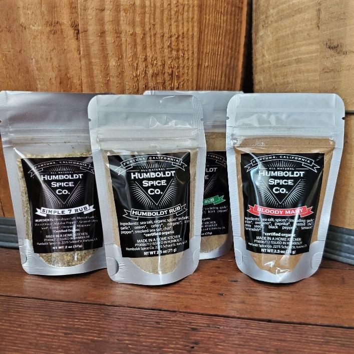 Humboldt Spice Co. Organic Rubs Humboldt Spice Co. Organic Rubs