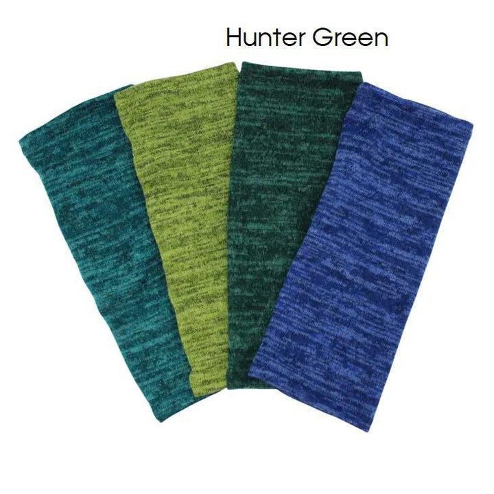 Heather Jersey Fingerless Gloves Hunter Green Heather Jersey Fingerless Gloves