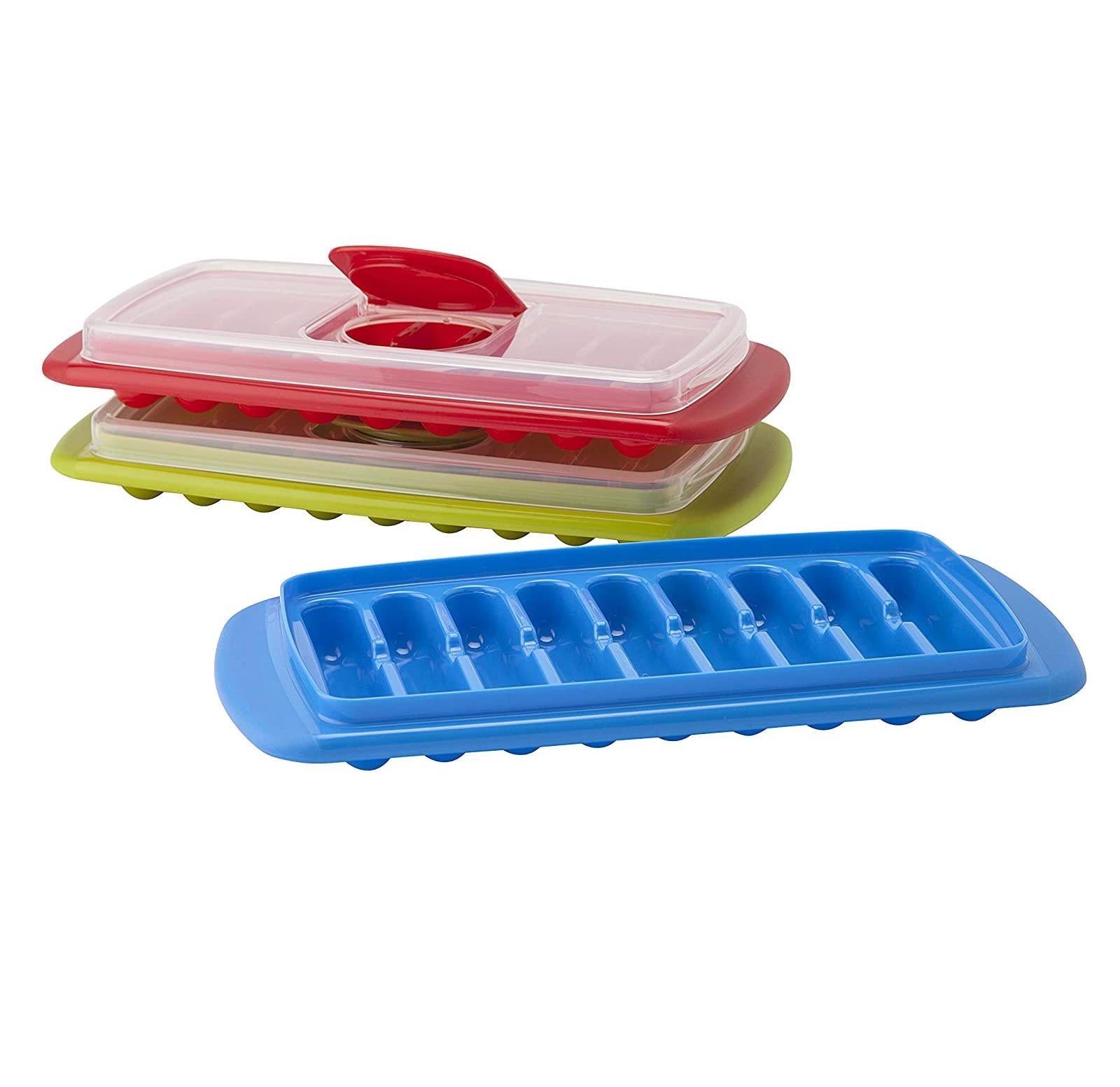 Ice Stick Tray with Lid and Fill Door