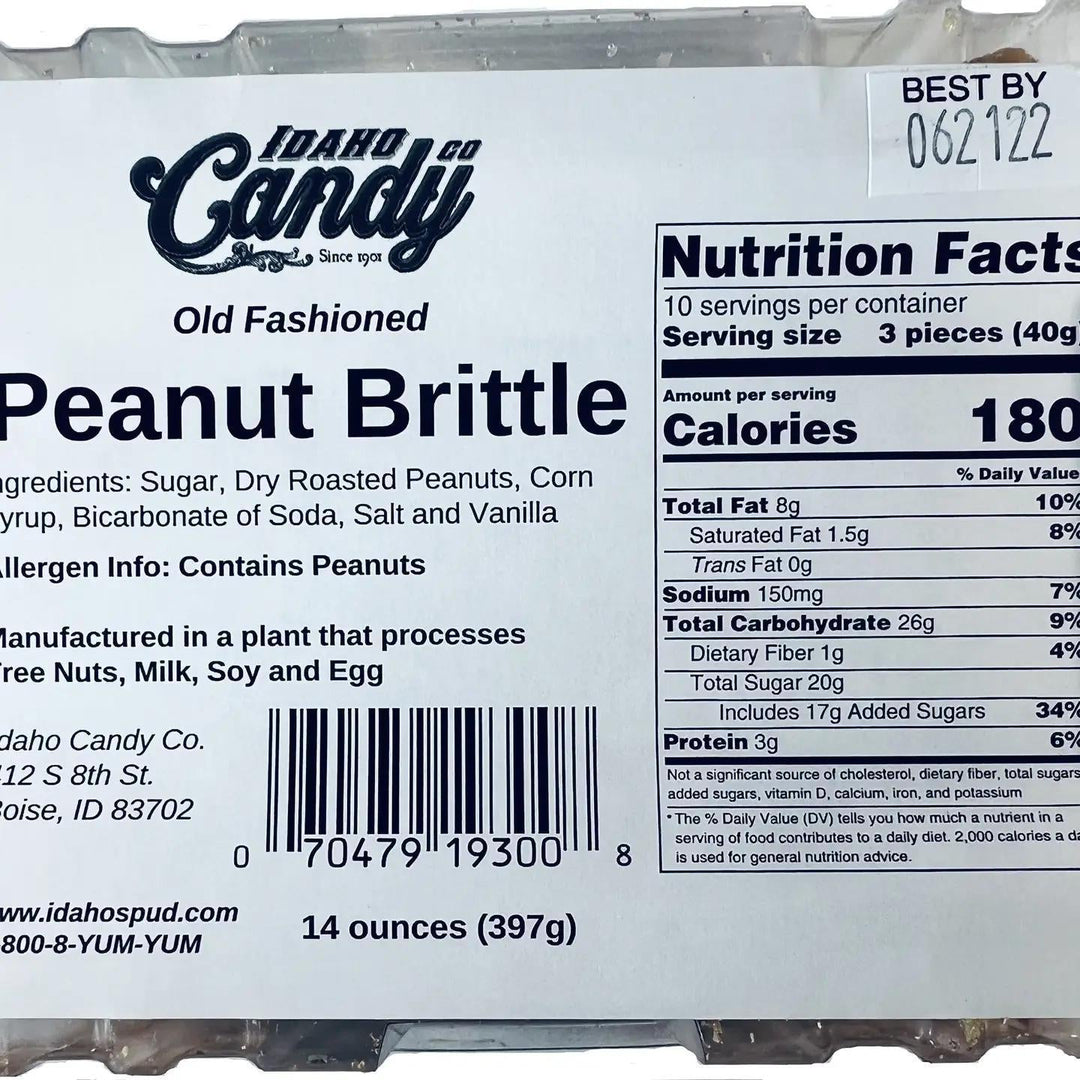 Idaho Candy Co. Peanut Brittle
