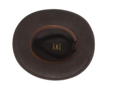 Indian Jones Belloq Indy Crushable Wool Felt Hat | Brown