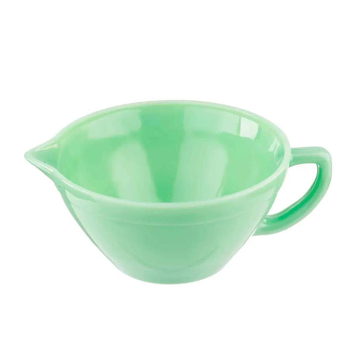 Jadeite Glass Collection™ Round Mixing Bowl With Spout 1.25 QT Jadeite Glass Collection™ Round Mixing Bowl With Spout 1.25 QT