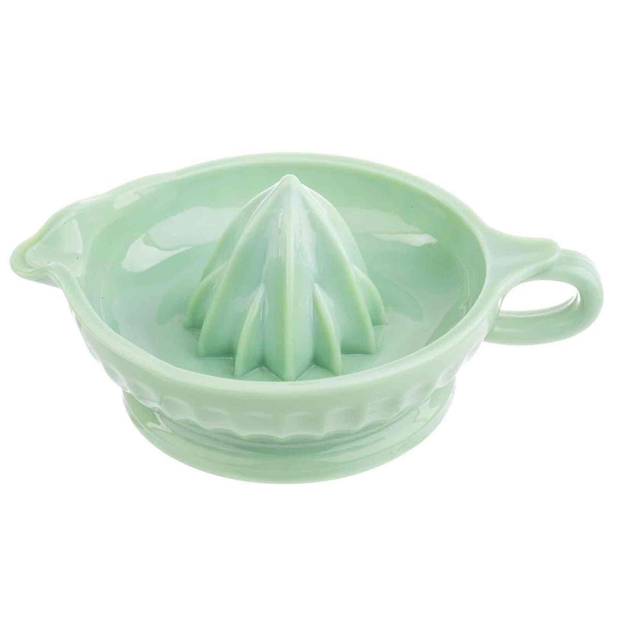 Jadeite Glass Juicer with Handle Jadeite Glass Juicer with Handle
