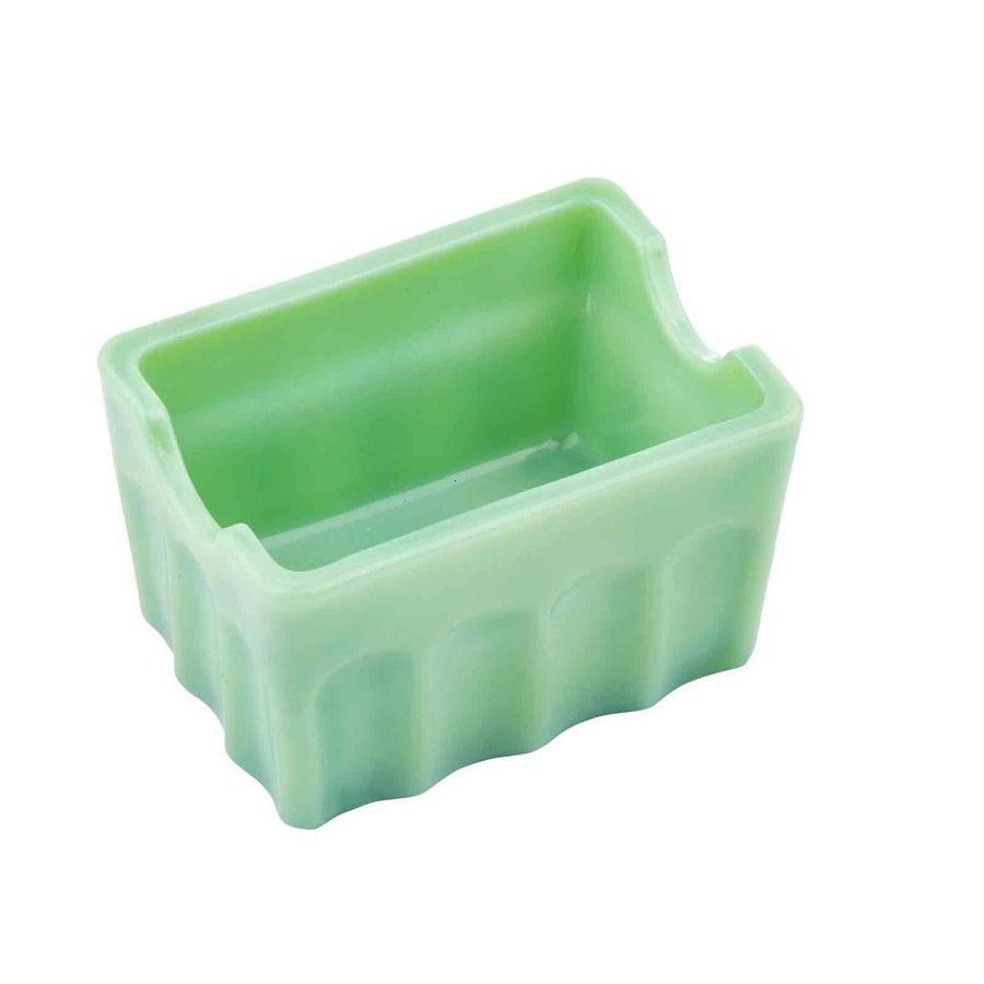 Jadeite Glass Sugar Packet Holder Jadeite Glass Sugar Packet Holder