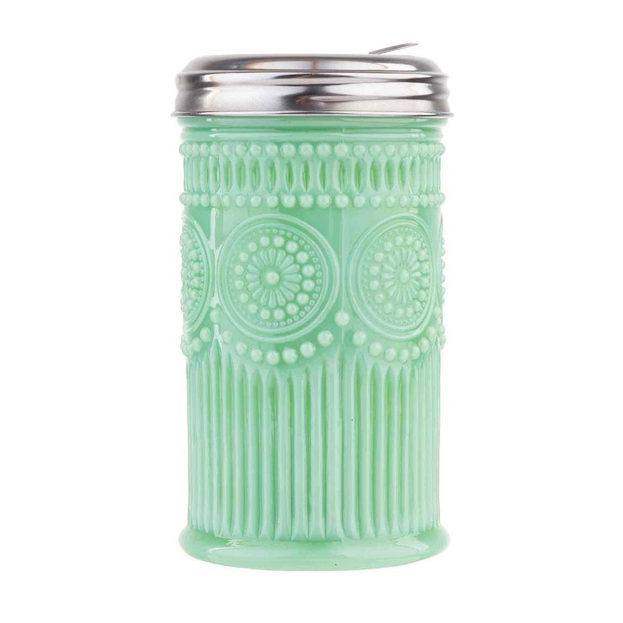Jadeite Glass Sugar Shaker Jadeite Glass Sugar Shaker