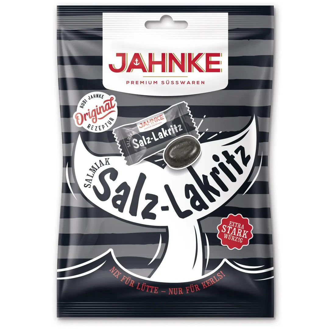 Jahnke Salmiak Salz Lakritz Salt Licorice Candy Jahnke Salmiak Salz Lakritz Salt Licorice Candy