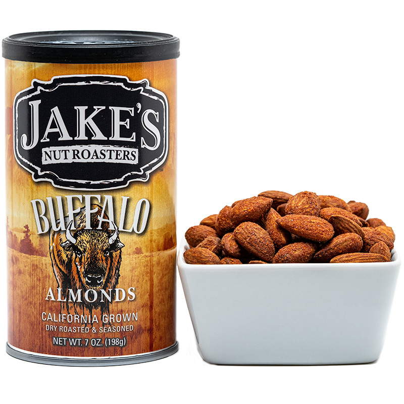 Jake's California Roasted Almonds | Buffalo Jake's California Roasted Almonds | Buffalo