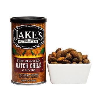 Jake's California Roasted Almonds | Fire Roasted Hatch Chile Jake's California Roasted Almonds | Fire Roasted Hatch Chile
