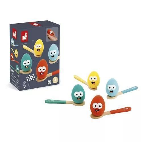 Janod Egg-And-Spoon Race Game Janod Egg-And-Spoon Race Game