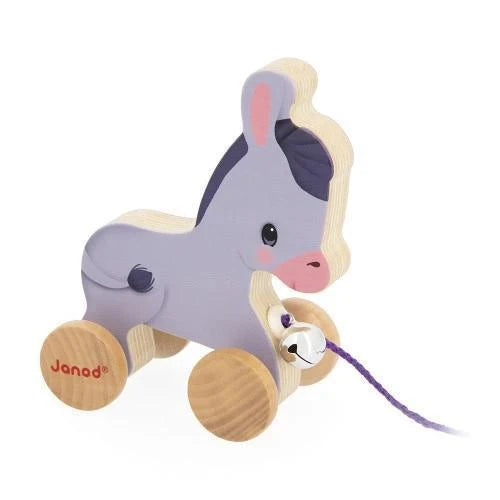 Janod Walking Farm Wooden Pull along toy Janod Walking Farm Wooden Pull along toy