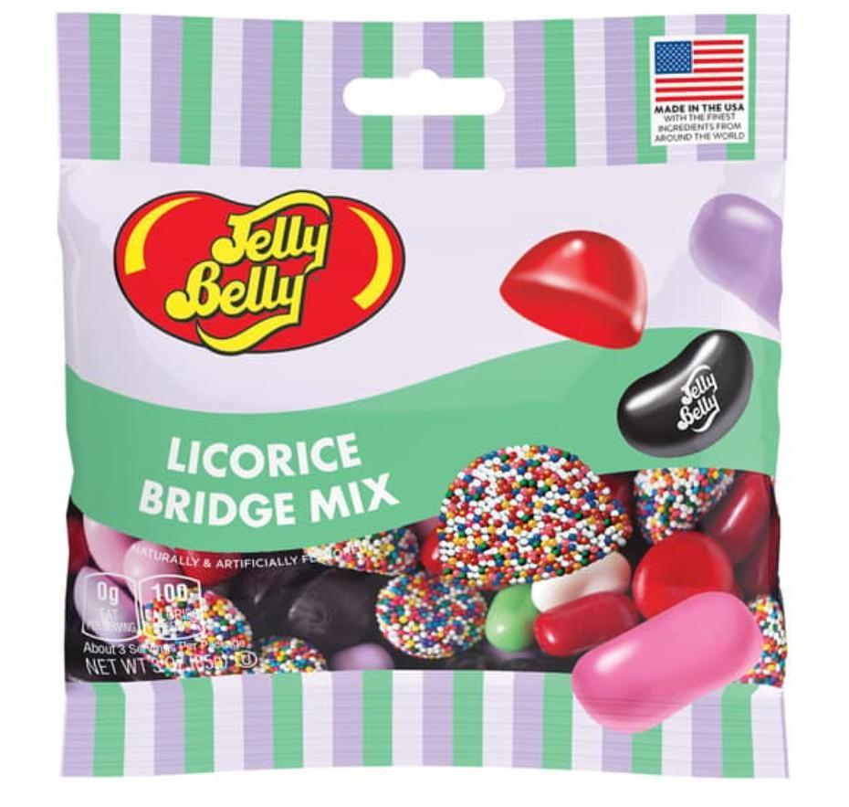 Jelly Belly Licorice Bridge Mix Grab N Go Bag Jelly Belly Licorice Bridge Mix Grab N Go Bag
