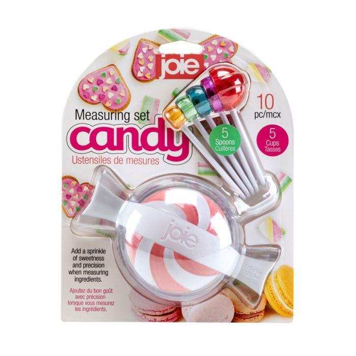 Joie Candy Measuring Cups And Spoons, 10-Piece Set Joie Candy Measuring Cups And Spoons, 10-Piece Set