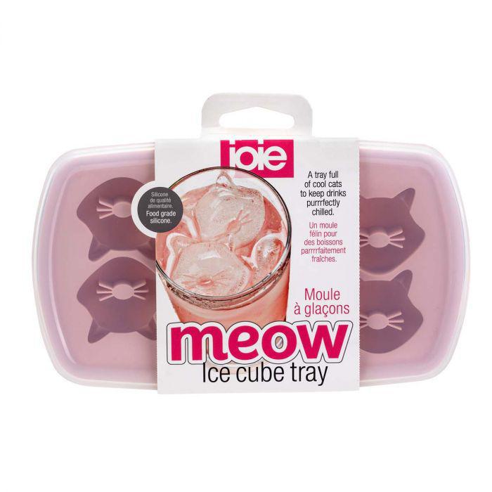 Joie Ice Cube Tray with Lid, Meow Cat Face Design Joie Ice Cube Tray with Lid, Meow Cat Face Design