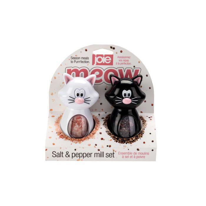 Joie Meow Pepper and Salt Grinder Mill Set Joie Meow Pepper and Salt Grinder Mill Set