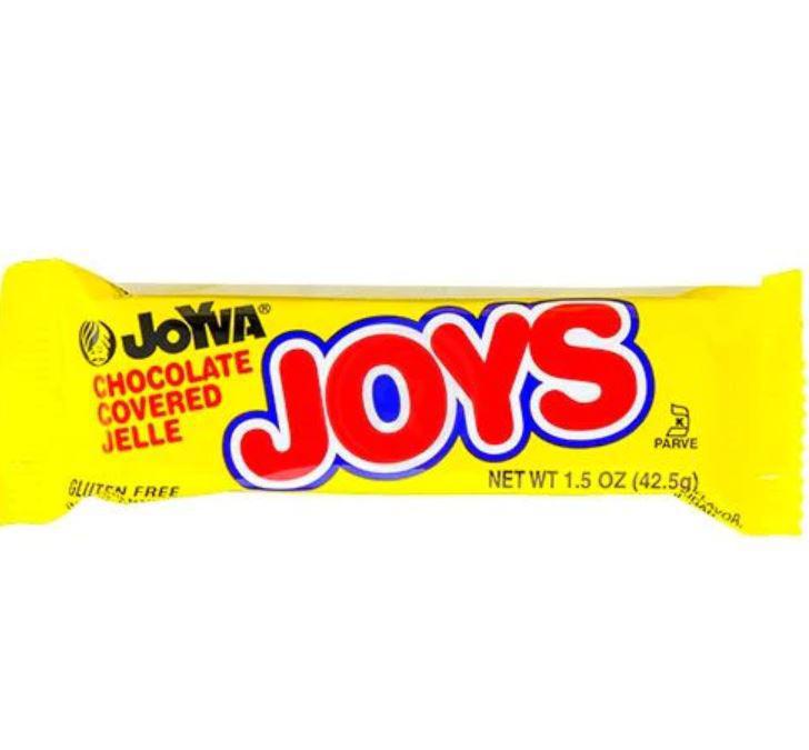 Joyva Joys Chocolate Bar Covered Raspberry