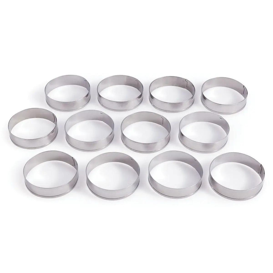 King Arthur Baking English Muffin Rings Set of 12 King Arthur Baking English Muffin Rings Set of 12