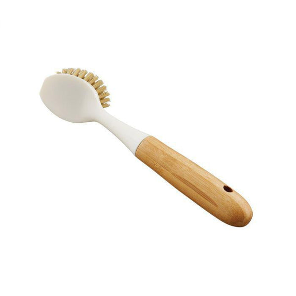 Kitchen Bamboo Handle Dish Scrubbing Brush