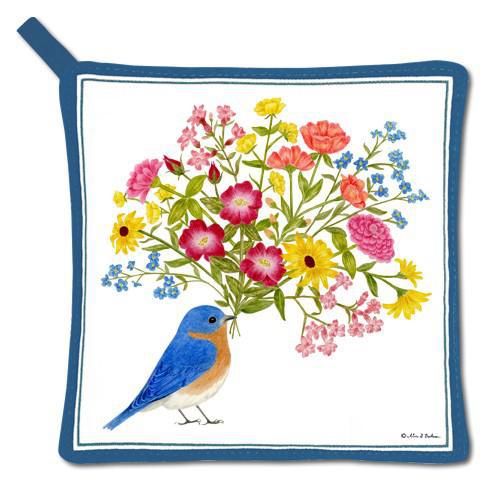 Kitchen Potholder | Bird Bouquet Kitchen Potholder | Bird Bouquet