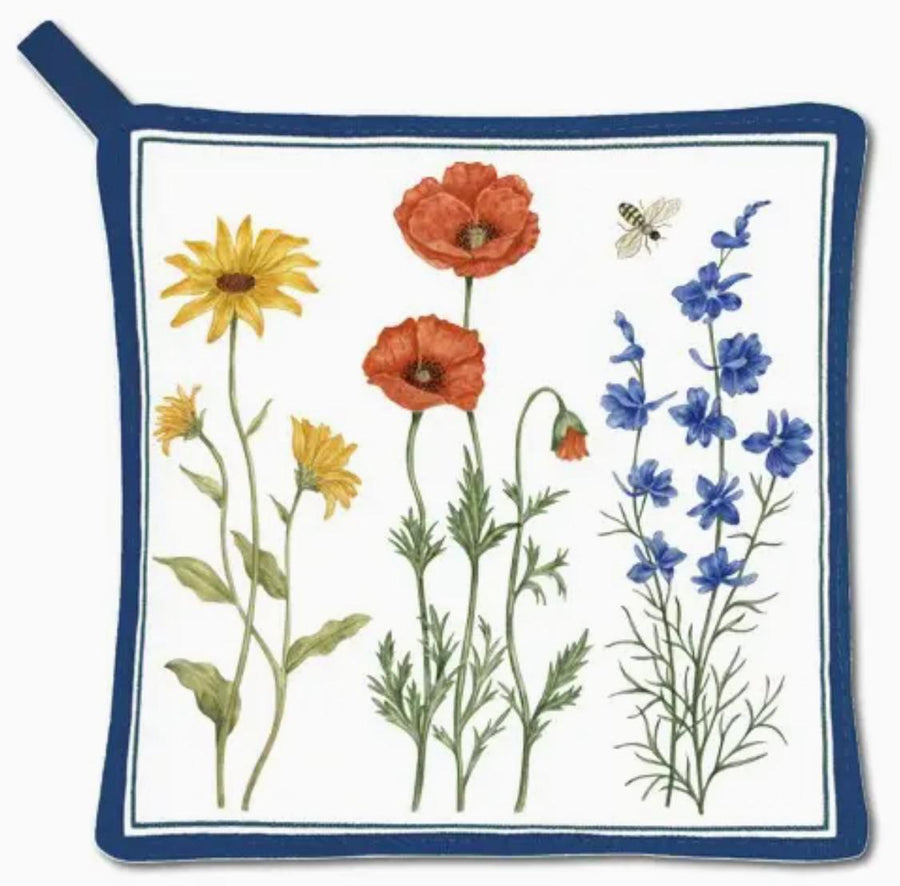Kitchen Potholder | Floral Trio