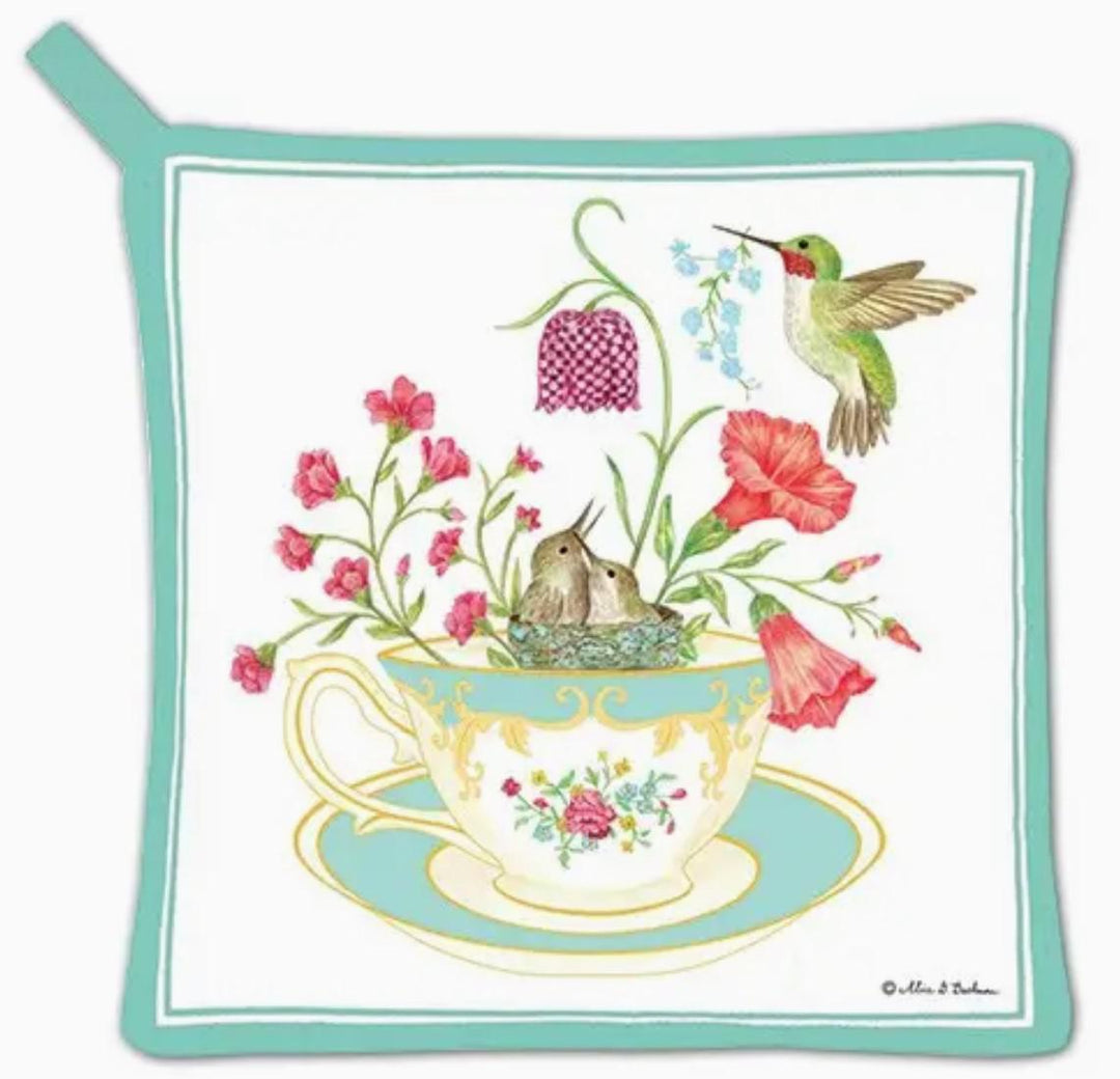 Kitchen Potholder | Teacup Kitchen Potholder | Teacup