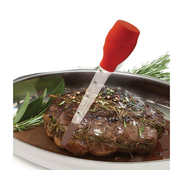 Stand Up Baster with Cleaning Brush Kitchen Tools & Utensils Stand Up Baster with Cleaning Brush