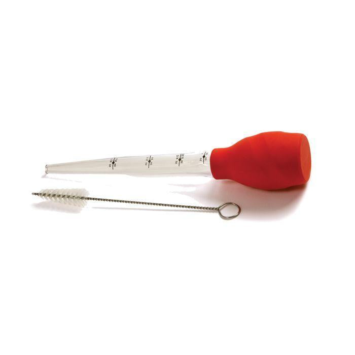 Stand Up Baster with Cleaning Brush Kitchen Tools & Utensils Stand Up Baster with Cleaning Brush
