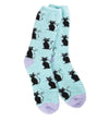 World's Softest Socks Holiday Halloween Cozy Winter Crew Kitty