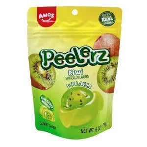Amos Peelerz  Gummy 6oz Kiwi Amos Peelerz  Gummy 6oz
