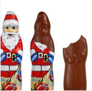 Klett Foil Wrapped Chocolate Santa Klett Foil Wrapped Chocolate Santa