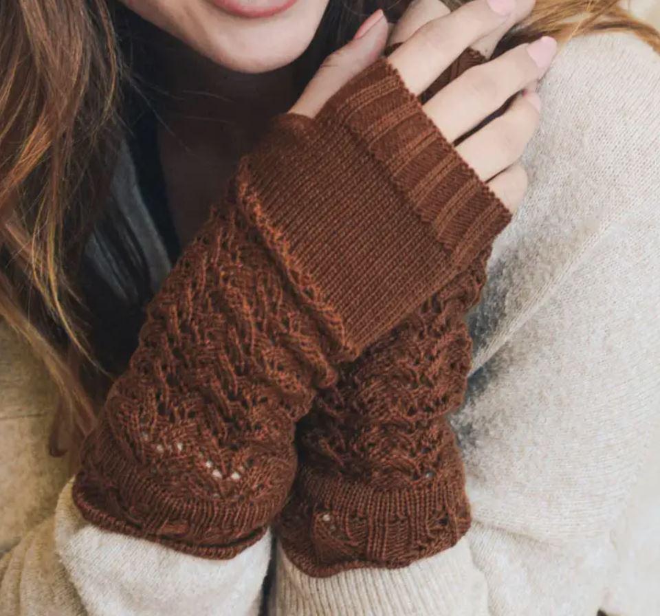 Knitted Arm Warmers