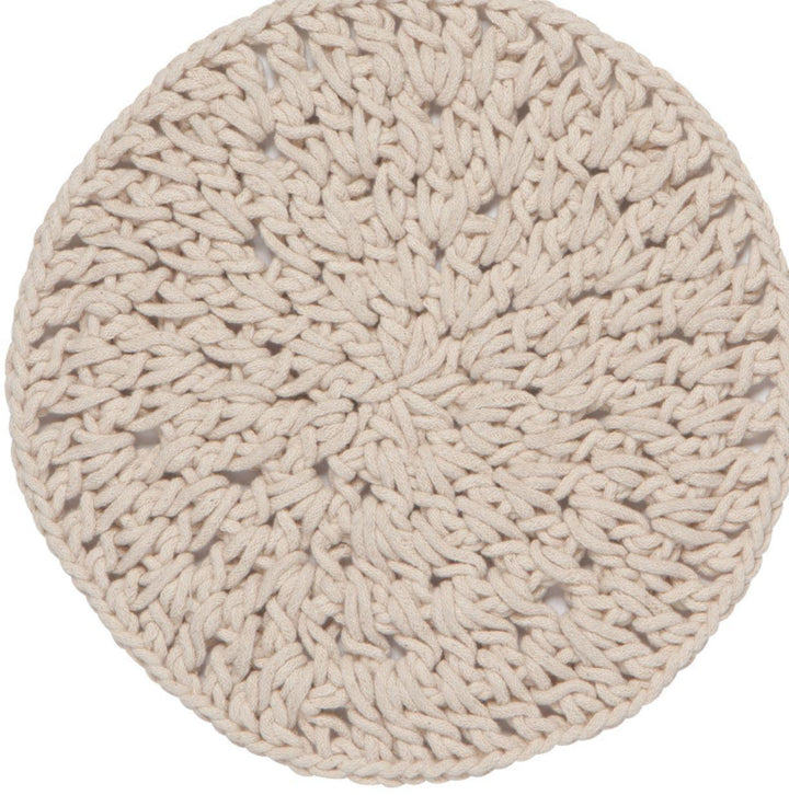 Knotted Cotton Trivets Knotted Cotton Trivets