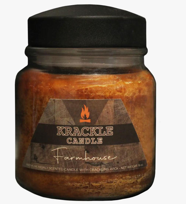 Krackle Candle | Farmhouse