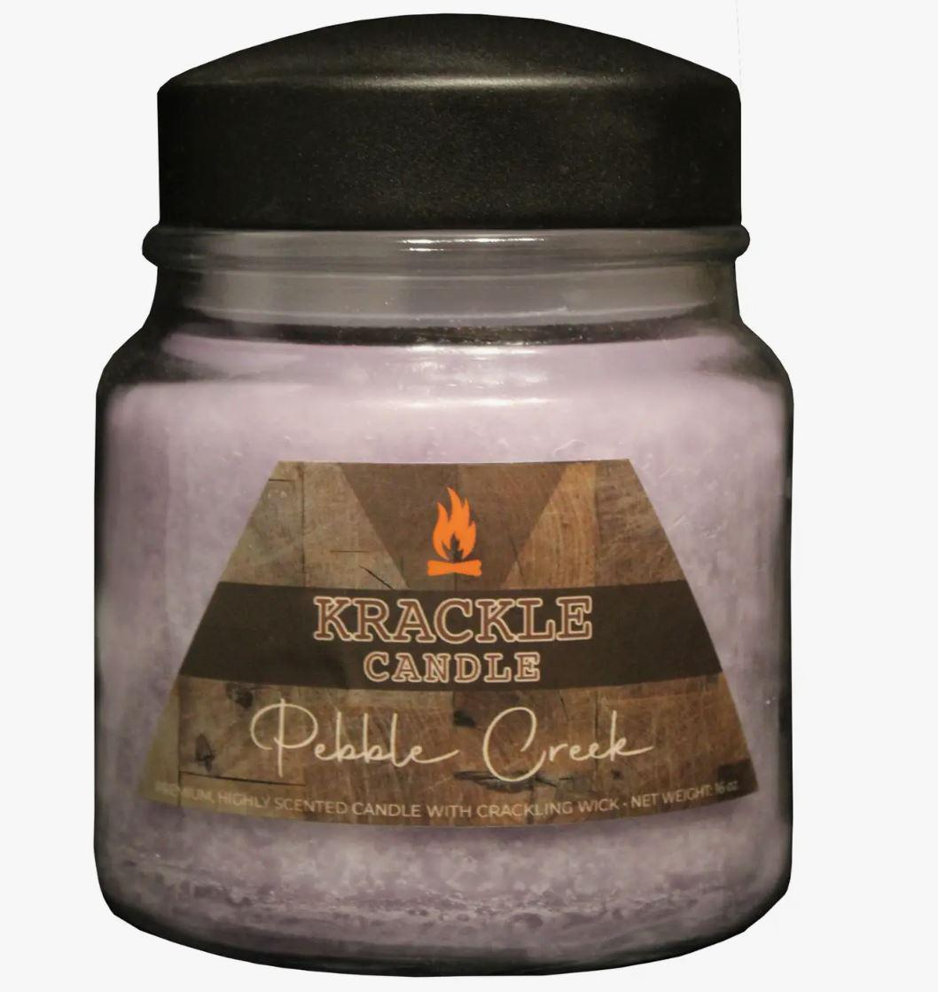 Krackle Candle | Pebble Creek