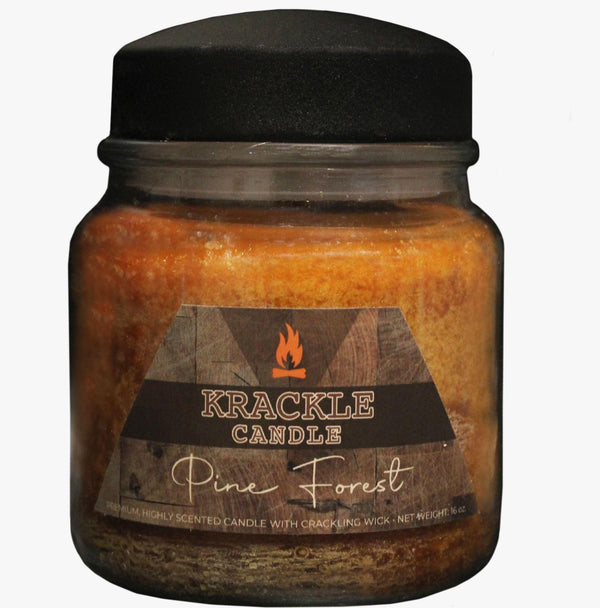 Krackle Candle | Pine Forest