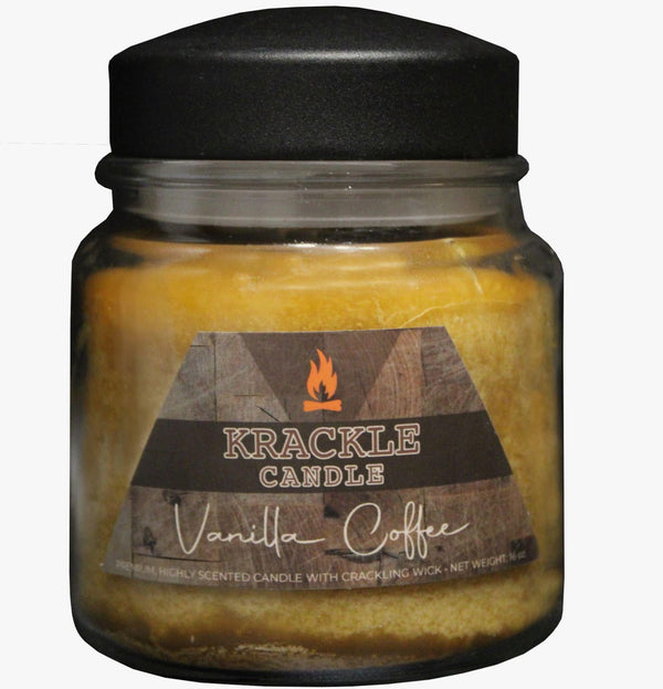 Krackle Candle | Vanilla Coffee