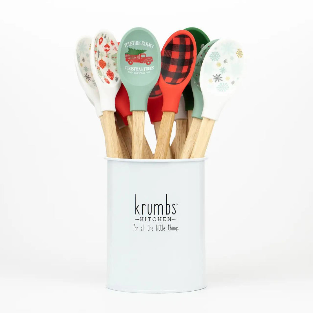 Krumbs Kitchen Holiday Farmhouse Mixing Spoon Krumbs Kitchen Holiday Farmhouse Mixing Spoon