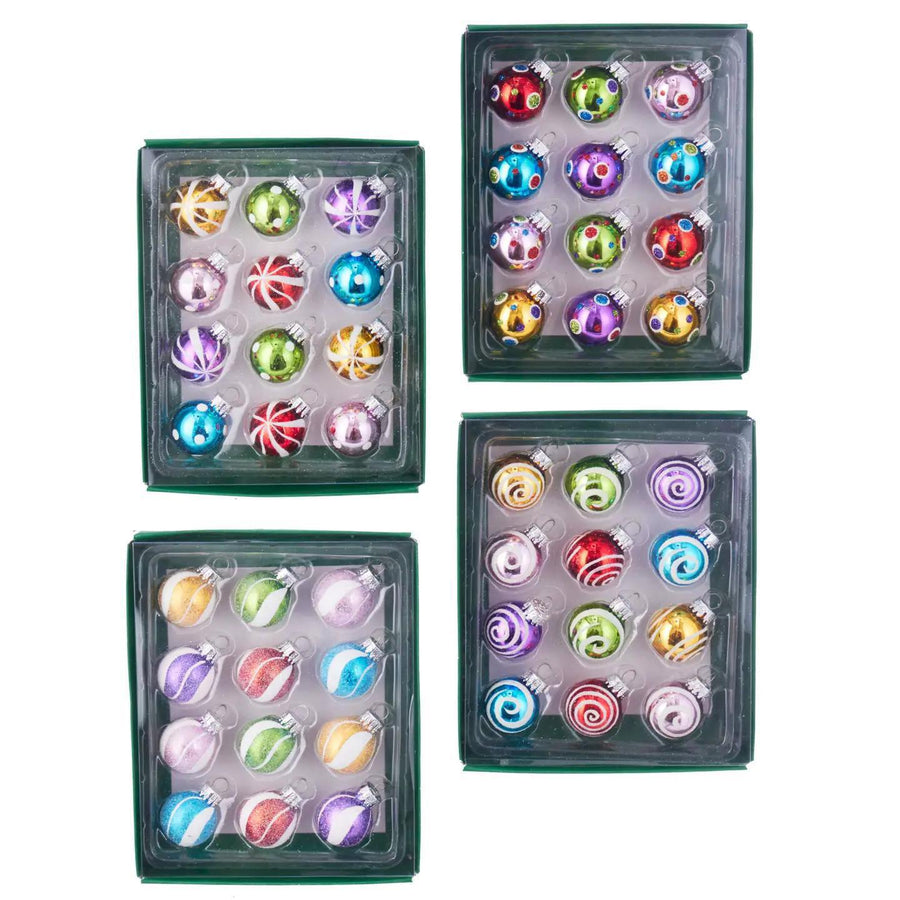 Kurt S. Adler 25mm Bright Multi Deco Balls Kurt S. Adler 25mm Bright Multi Deco Balls