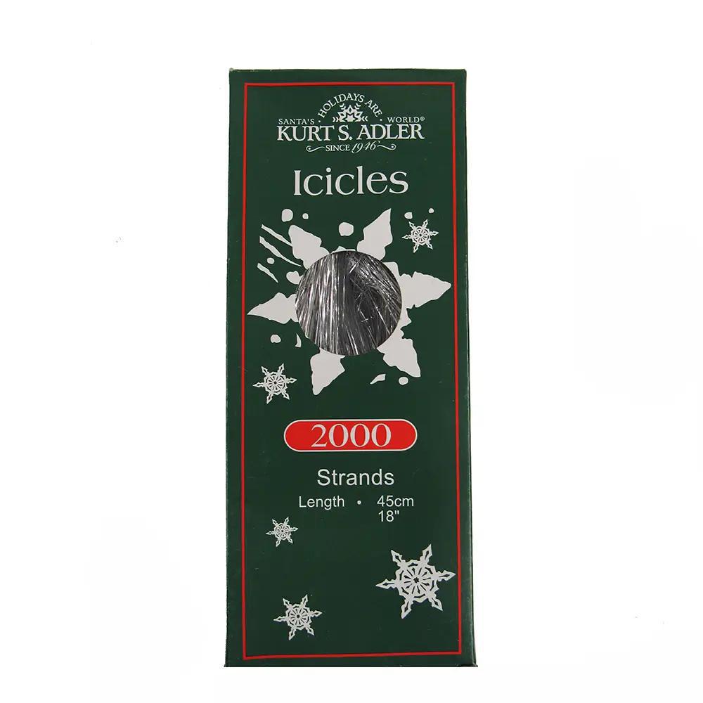 Kurt S. Adler Silver Icicle Strands Kurt S. Adler Silver Icicle Strands