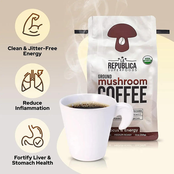 La Republica Organic Brazilian Ground Coffee