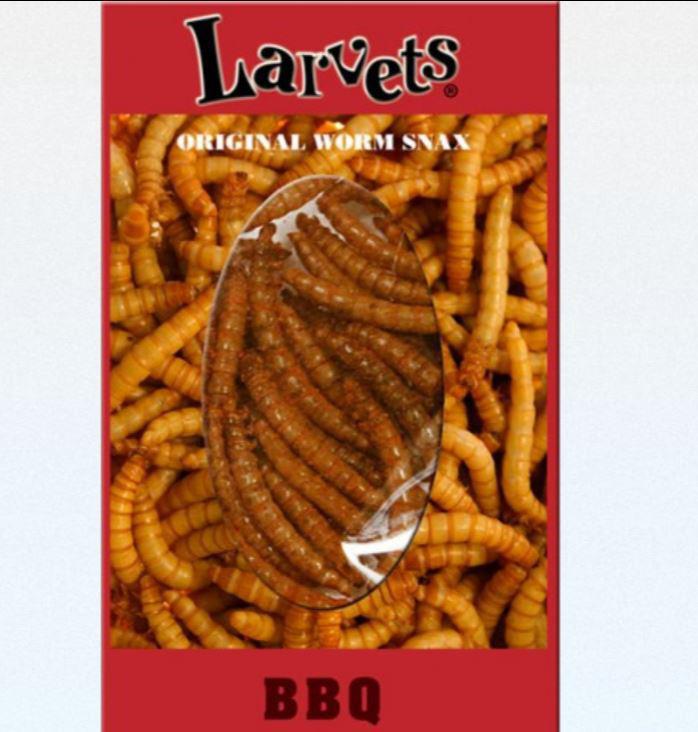 Larvets Seasoned Worm Snack