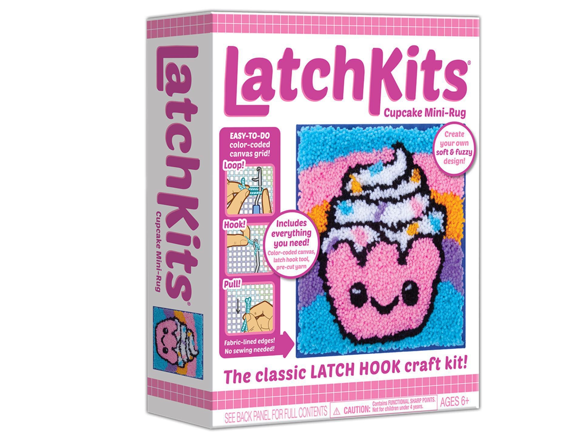 LatchKits™ Cupcake Latch Hook Kit