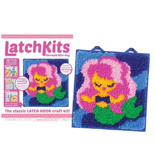 LatchKits™ Mermaid Latch Hook Kit