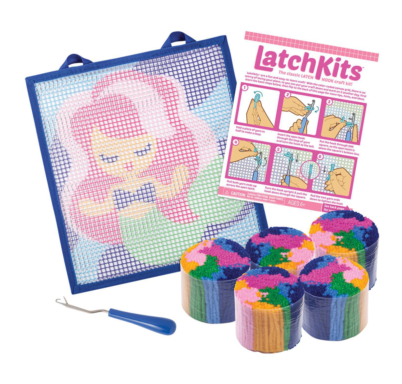 LatchKits™ Mermaid Latch Hook Kit